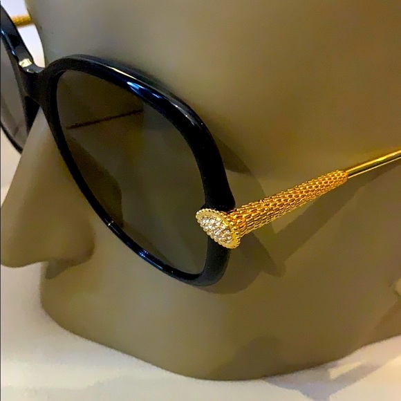 New Women’s Boucheron Sunglasses Black - Picture 3 of 9
